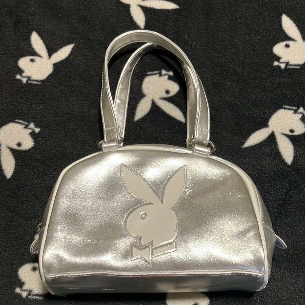 Playboy Silver Bag